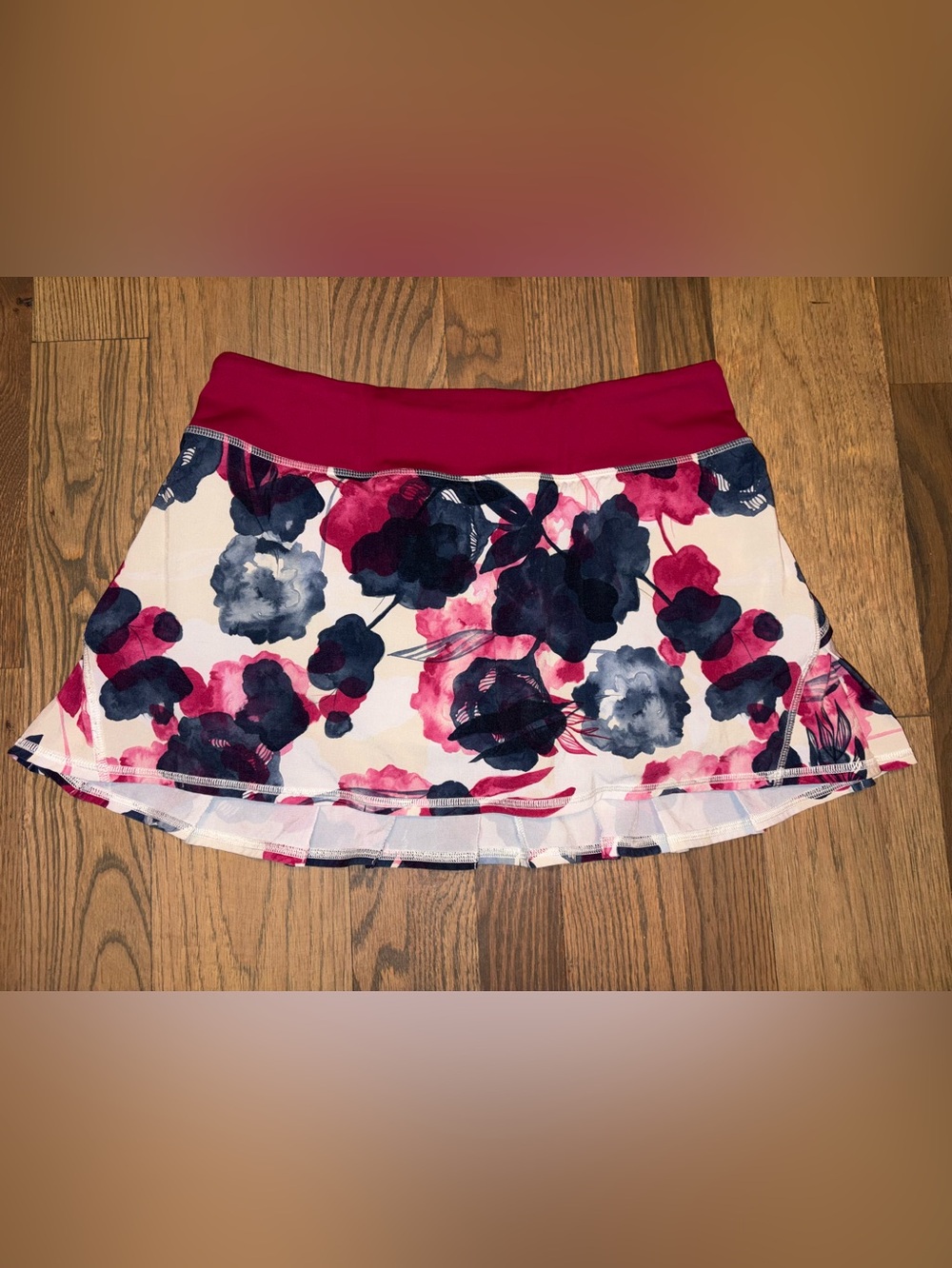 Lululemon Floral Pink Skort